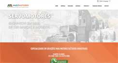 Desktop Screenshot of multmotores.com.br